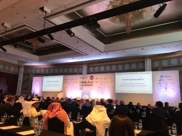 افتتاح فاعليات مؤتمر الصلب في دبي بحضور مكثف من شركات عربية وعالمية