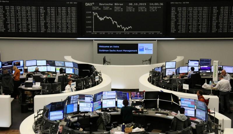 الأسهم الأوروبية تسجل الأثنين أكبر خسائر خلال 4 أسابيع