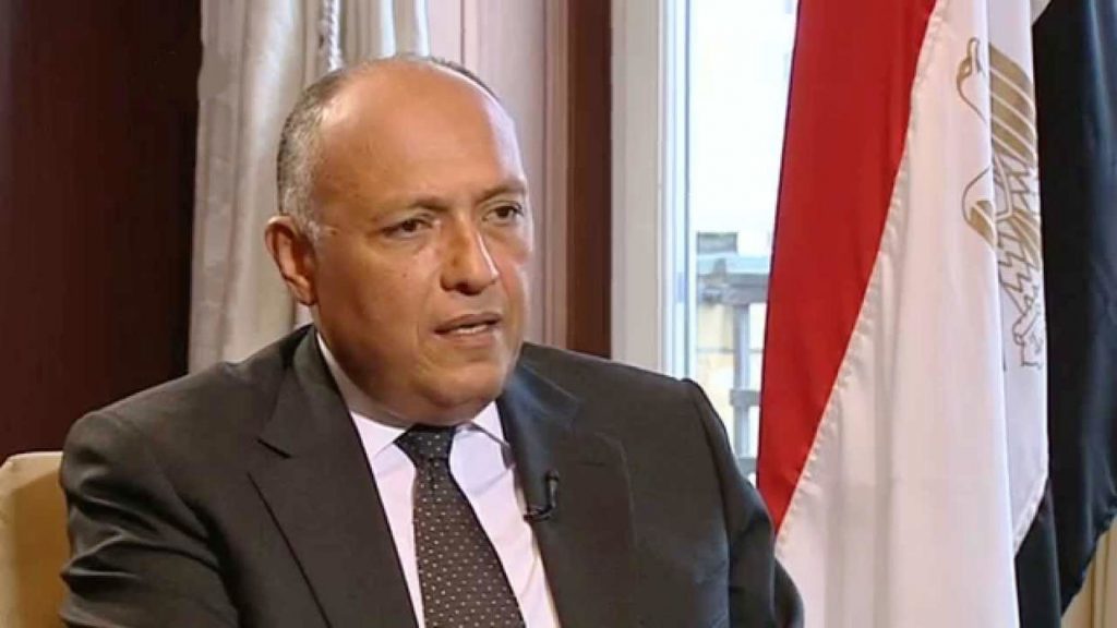 وزير الخارجية : تقدمنا بمشروع  قرار للجامعة العربية للتأكيد على الالتزام بوحدة ليبيا ورفض التدخلات الخارجية