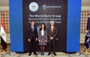 رانيا المشاط تلتقي المديرين التنفيذيين للبنك الدولي