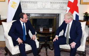 جونسون لـ«السيسي»: بريطانيا تعول على دور مصر المحوري لاستقرار الشرق الأوسط وأفريقيا
