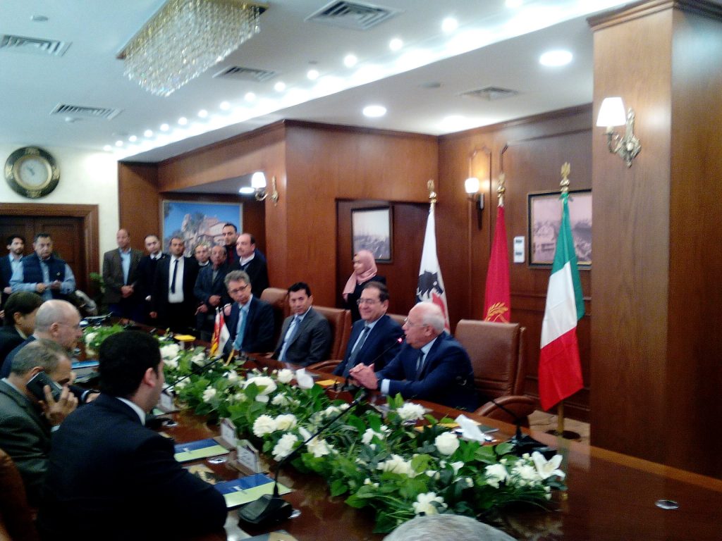 وزير البترول يفتتح مشروعات خدمية فى بورسعيد بالتعاون مع «إينى الإيطالية»