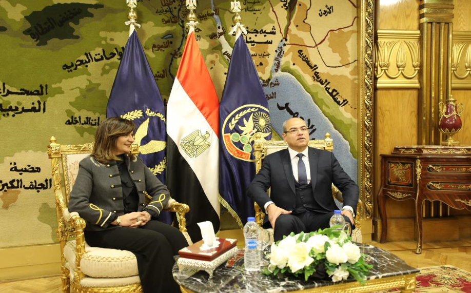 رئيس أكاديمية الشرطة يستقبل وفد شباب الجاليات المصرية بالخارج (صور)