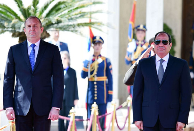 الرئيس البلغاري يشيد بدور مصر في استقرار المنطقة ومواجهة الإرهاب