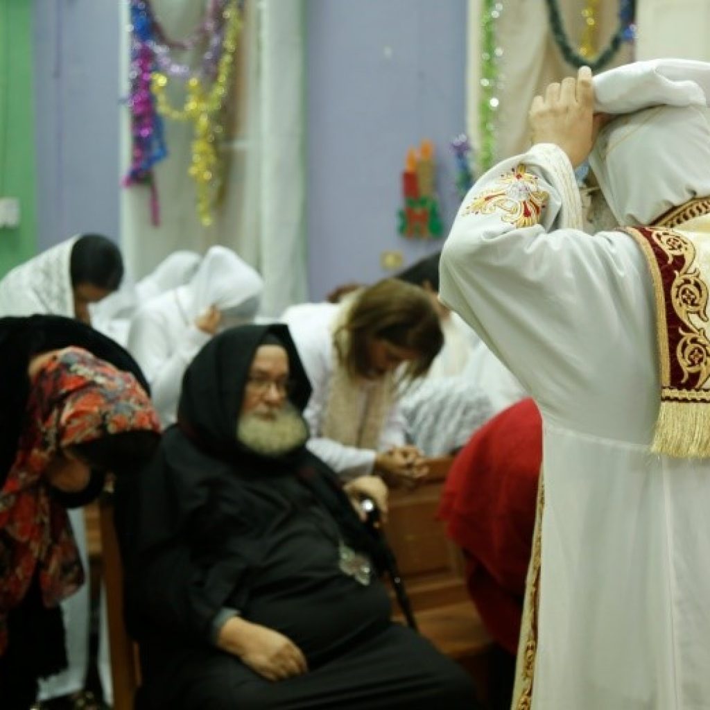 بحضور رجال الدين المسيحي.. سجن القناطر للنساء يحتفل بعيد الميلاد (صور)