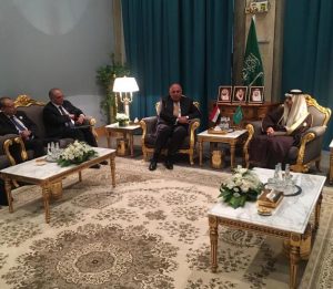 وزير الخارجية يبحث مع نظيره السعودي  التوترات المُتصاعدة على المشهد الليبي