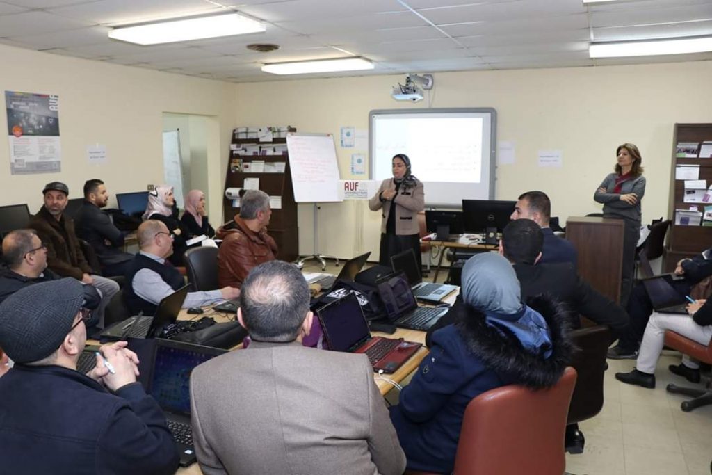 المركز الرقمي الفرانكفوني بالإسكندرية يدرب 26 مدرسًا من جامعة الموصل