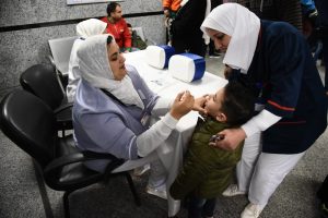 بدء الحملة القومية للتطعيم ضد شلل الأطفال ببورسعيد
