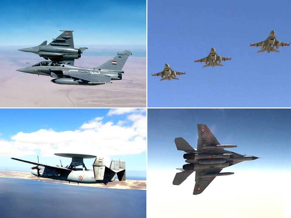 القوات الجوية المصرية والفرنسية تنفذان تدريبا جويا بمشاركة حاملة الطائرات «شارل ديجول»