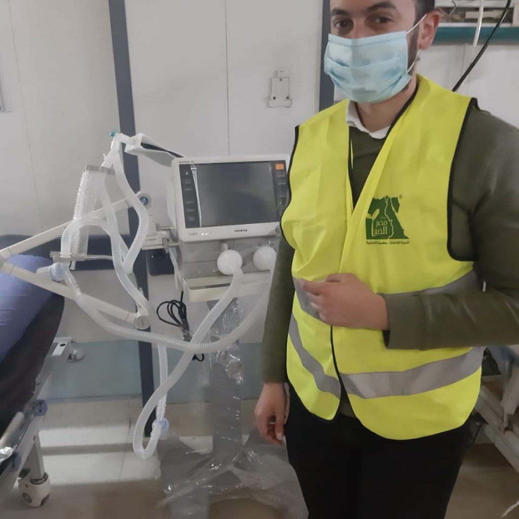 تعاون «هايد بارك للتنمية» و«مصر الخير» لتوفير 10 أجهزة تنفس لمجابهة «كورونا»
