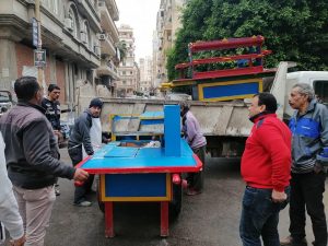 الإسكندرية تزيل سوقا عشوائية ضمن حملة لمتابعة إجراءات الوقاية من «كورونا»