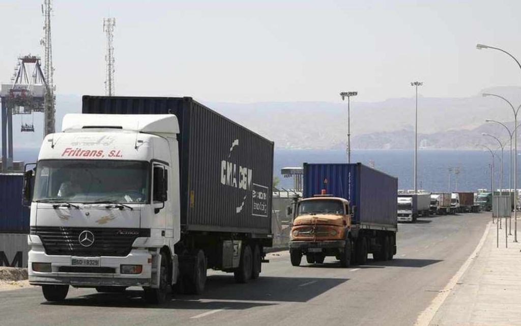 السلطات الأردنية توقف الشحن البرى مع مصر عبر «الجسر العربى» (مستند)