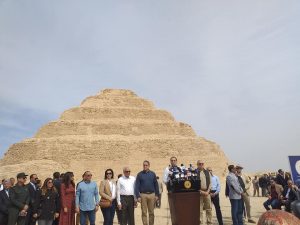 خالد العناني: جبانة سقارة متحف مفتوح يضم معظم فترات التاريخ المصري القديم