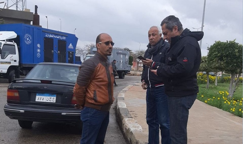 نائب وزير الإسكان يتفقد مدينة الشروق لمتابعة تداعيات الطقس السيئ