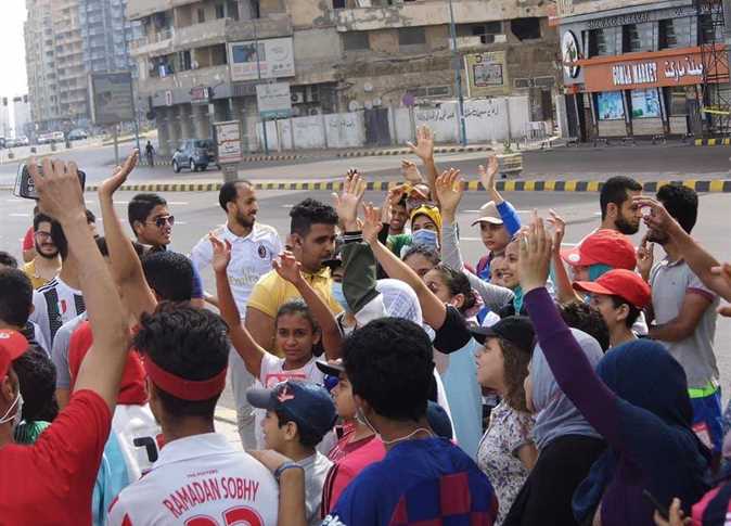 ضبط منظم ماراثون جري للأطفال على كورنيش الإسكندرية