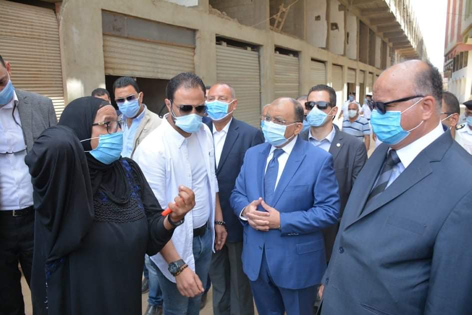 وزير التنمية المحلية ومحافظ القاهرة يتفقدان سوق المطرية الجديد (صور)