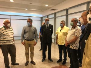 وزيرا السياحة والطيران المدني يتفقدان متحف مطار القاهرة الدولي