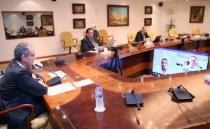 وزير الاتصالات يلتقي بأعضاء أول بعثة «أعمال افتراضية» من ألمانيا لمصر