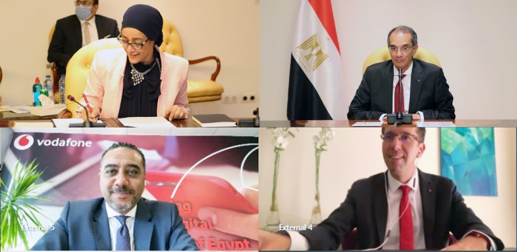 مذكرة تفاهم بين معهد تكنولوجيا المعلومات وفودافون مصر