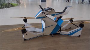 شركة يابانية تنجح في ابتكار «الدراجة الطائرة» للتنقل والسفر (فيديو)