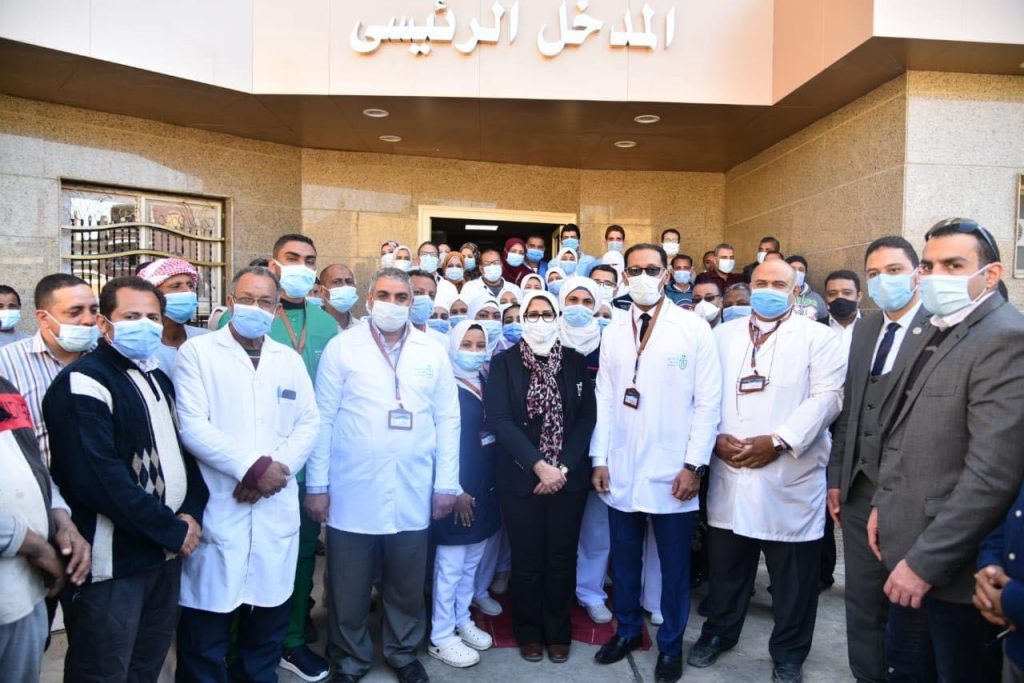وزيرة الصحة تتفقد أول مستشفى متخصص في النساء والولادة لخدمة أهالي جنوب الصعيد