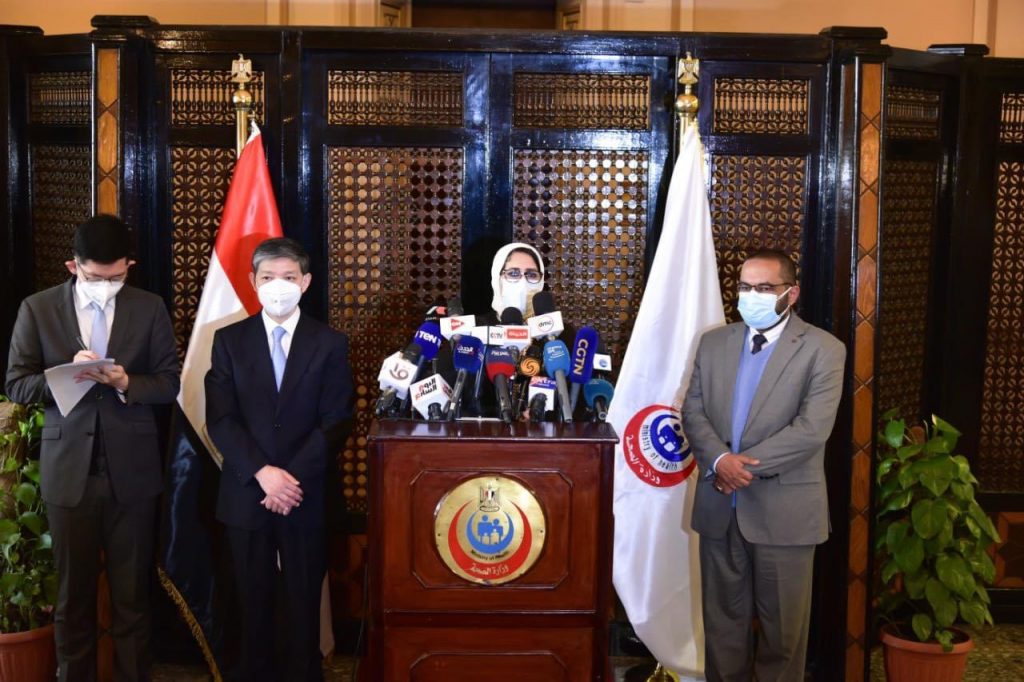 وزيرة الصحة : لقاح سينوفارم حصل علي موافقة الطوارئ المصرية