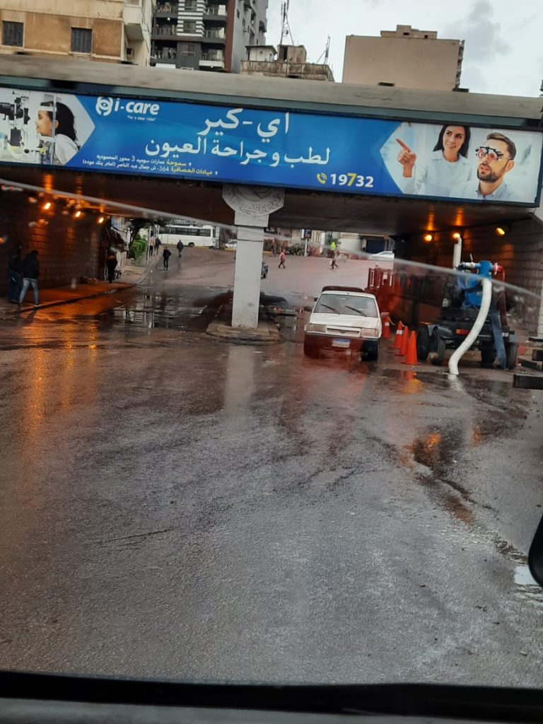 الإسكندرية ترفع درجة الاستعداد القصوى لمواجهة الأمطار الغزيرة (صور)