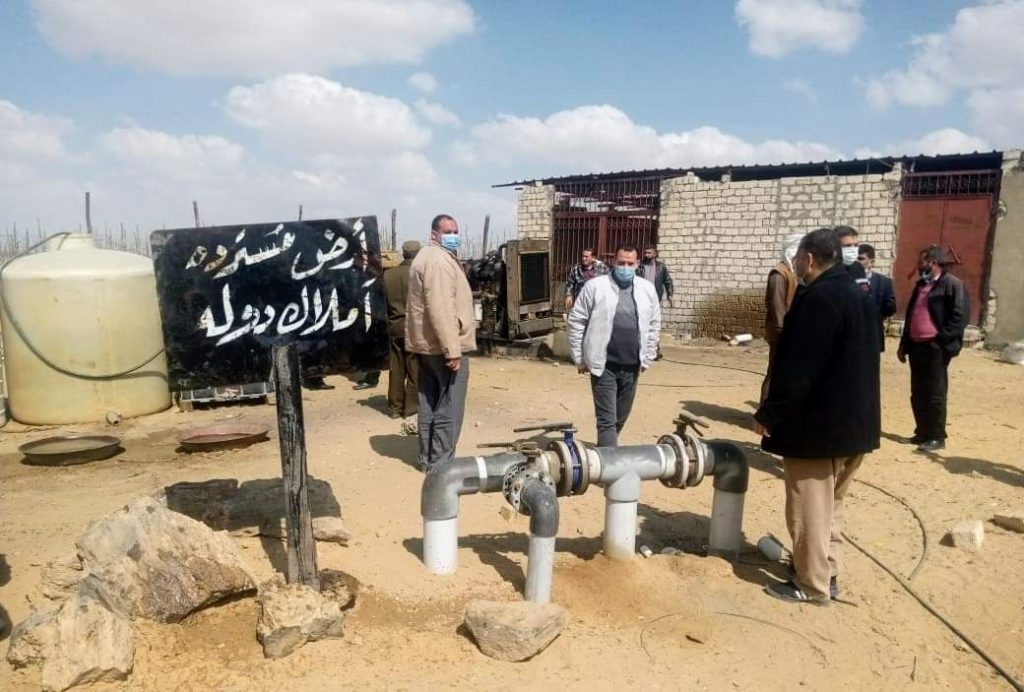 استرداد 228 فدان أراضى أملاك دولة من غير الجادين بمحافظة البحيرة