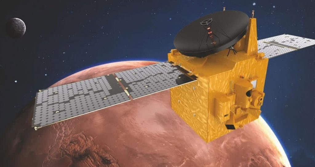 الإمارات تعلن وصول مسبار الأمل إلى كوكب المريخ