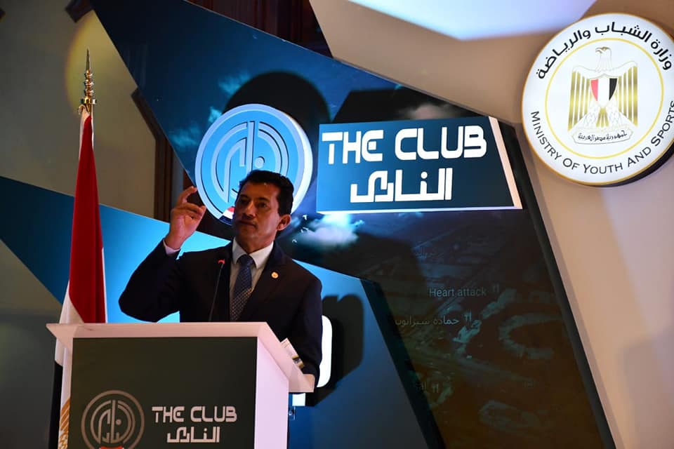 وزير الرياضة: فتح العضويات وبدء الحملة التسويقية لنادي النادي فرع الشيراتون