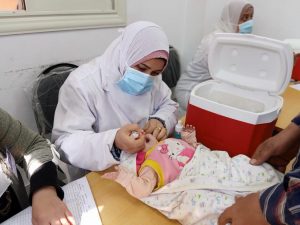وزيرة الصحة: تطعيم 9 ملايين طفل ضد «شلل الأطفال» في اليوم الأول للحملة