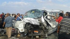 الصحة: 17 وفاة و29 مصابا في حادث مروري بطريق «الخارجة - أسيوط»