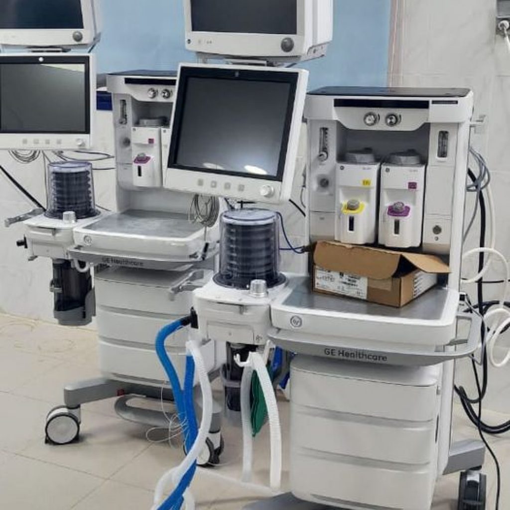 وصول جهازى تخدير ضمن دعم محافظة مطروح للمستشفى العام بمبلغ 10 ملايين جنيه