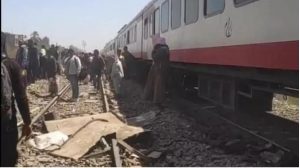 الصحة : الحصيلة المبدئية لحادث قطاري سوهاج 50 مصابا