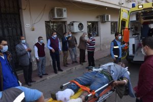 استقبال عدد من مصابي حادث قطاري سوهاج بمستشفيات أسيوط
