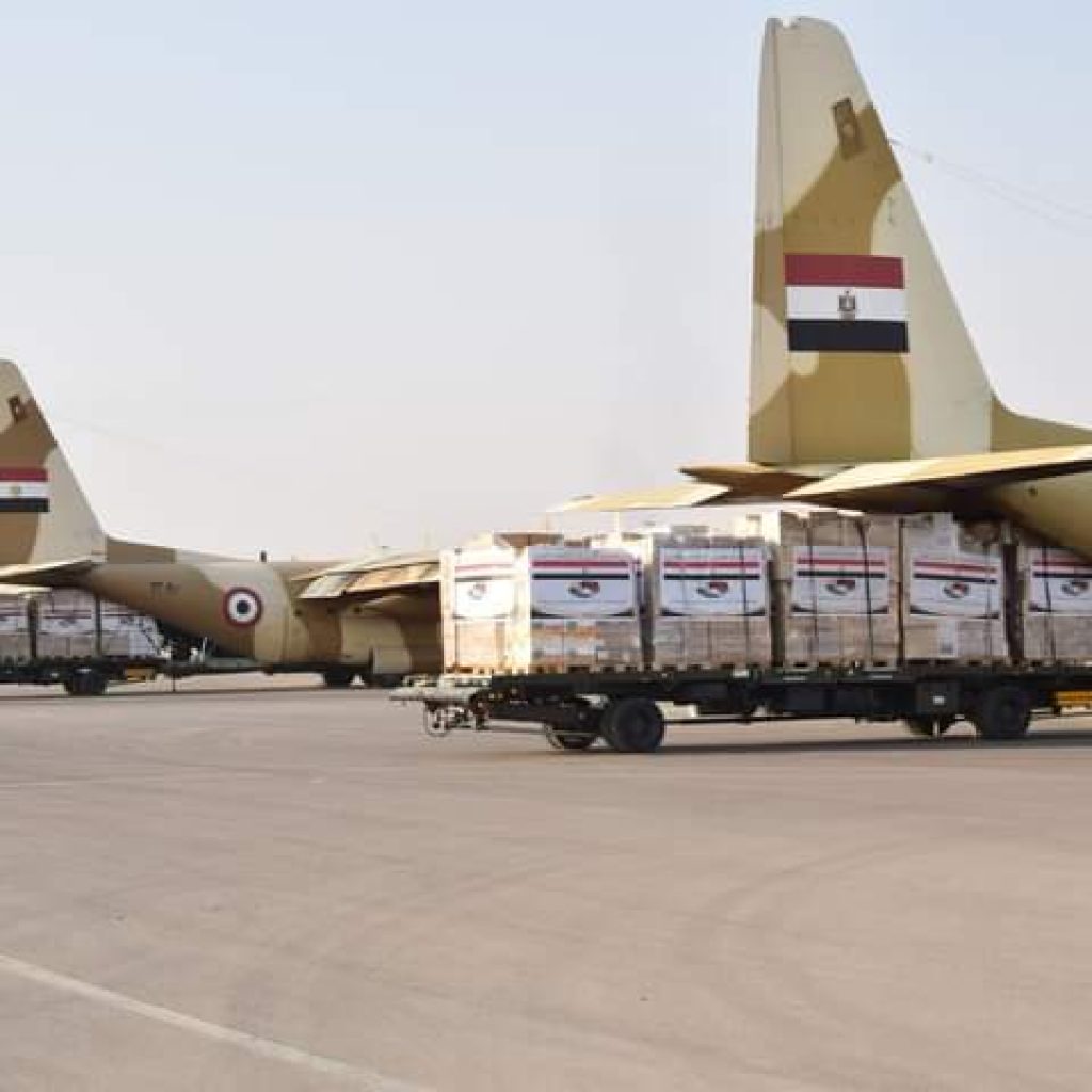 مصر ترسل مساعدات طبية للأشقاء فى دولة ليبيا 