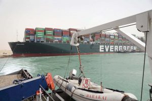 إعادة النظر بالمحكمة الاقتصادية في قضية التحفظ على السفينة إيفيرجيفين أواخر مايو