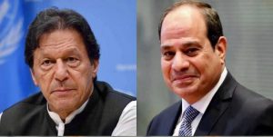 السيسي يبحث مع رئيس وزراء باكستان ملف الإرهاب وأحداث غزة ودفع التعاون الثنائي