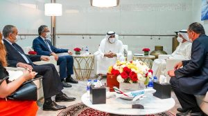 وزيرا الطيران والسياحة يلتقيان رئيس هيئة دبي للطيران لبحث سبل التعاون