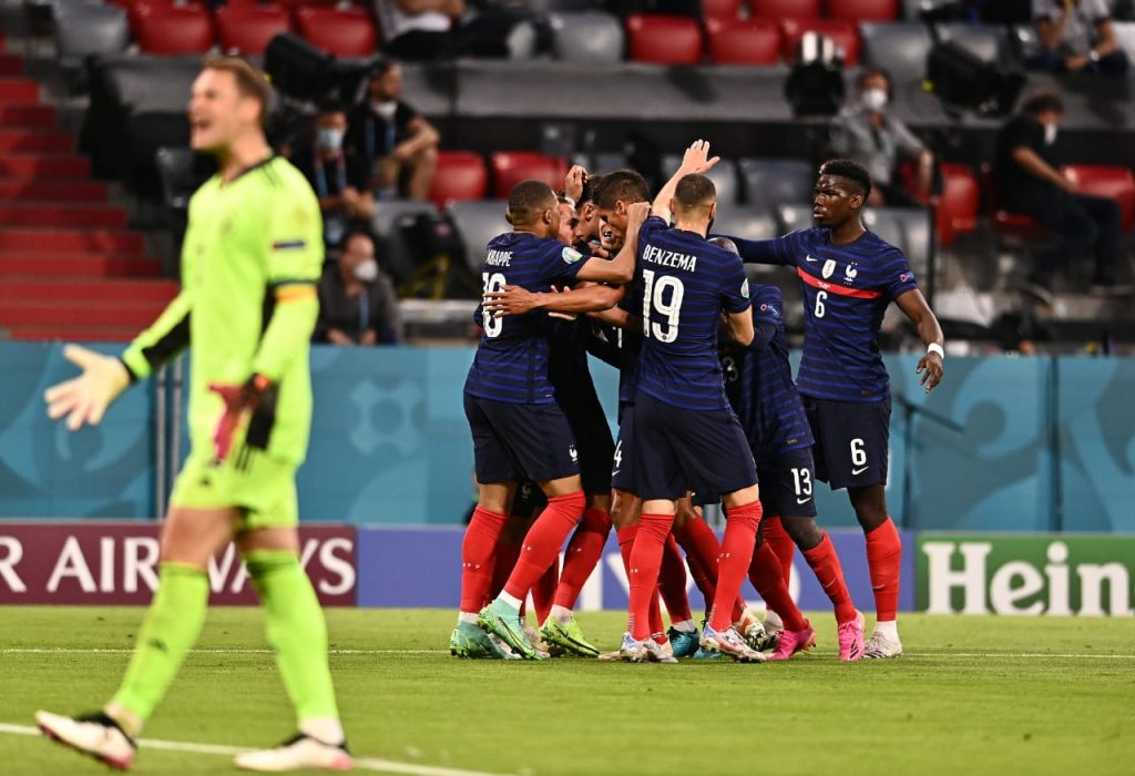 كأس الأمم الأوروبية 2021 .. فرنسا تحسم القمة أمام ألمانيا بهدف مقابل لاشيء