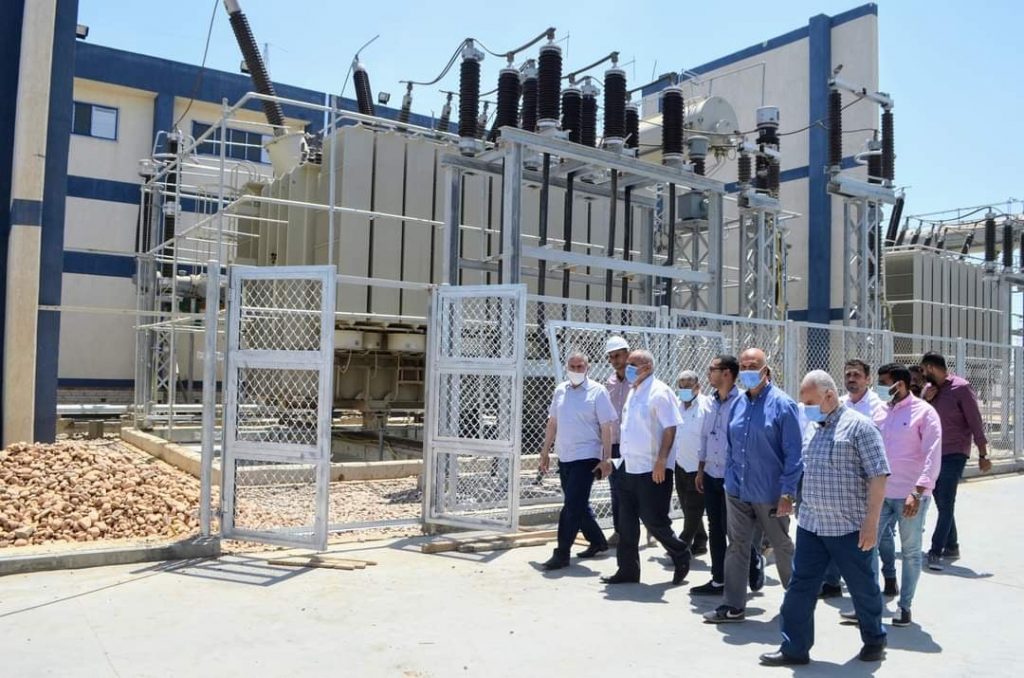 انتهاء 95% من أعمال محطة كهرباء «زيزينيا S 10» في العاشر من رمضان