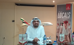 إبراهيم غانم : «طيران الإمارات» تستهدف تشغيل طائرات الإيرباص A380 إلى 15 مدينة