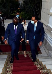 مدبولي يبحث مع رئيس وزراء الكونغو الديمقراطية التعاون وأزمة سد النهضة (صور)