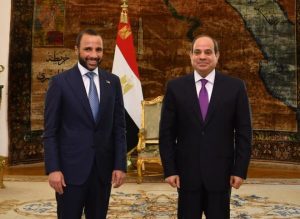 السيسي ورئيس مجلس الأمة الكويتي يبحثان مستجدات الساحة الإقليمية