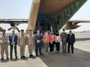 وزيرة الصحة: 38 طنًا من المساعدات الطبية إلى السودان
