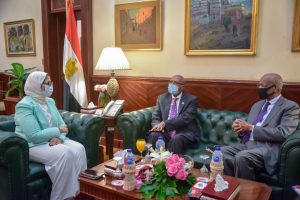 وزيرة الصحة تؤكد حرص الرئيس السيسي على تقديم سبل الدعم للأشقاء السودانيين
