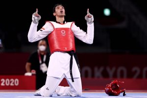 سيف عيسى يضيف الميدالية الثانية لمصر ويحصد برونزية التايكوندو فى أولمبياد طوكيو 2020