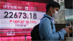 مؤشر هانج سينج الهونج كونجي لشركات التكنولوجيا الصينية يهوي 9% لليوم الثاني