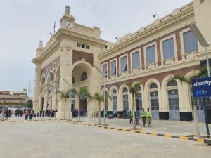 وضع اللمسات النهائية لمشروع تطوير محطة مصر بالإسكندرية (صور)