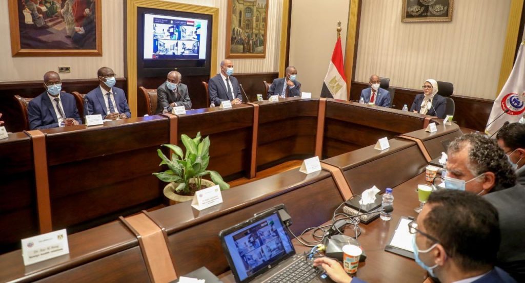 وزيرة الصحة تبحث إنشاء أول مستشفى مصري بجيبوتي متخصص في الأطفال والنساء (صور)